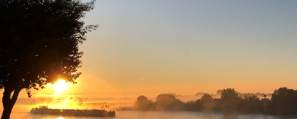 Zonsopgang3 bij de Lek KdG